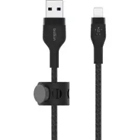 Belkin CAA010BT3MBK, 3 m, USB A, USB C/Lightning, Männlich, Männlich, Schwarz