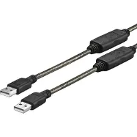 VivoLink PROUSBAA10, 10 m, USB A, USB A, USB 2.0, Schwarz