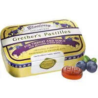 Hager Pharma GmbH Grether's Pastilles Blueberry sugarfree, 110 g Pastillen