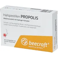 Roha Arzneimittel GmbH Beecraft Halspastillen Propolis schützt und beruhigt die Mund- und Rachenschleimhaut, 30 St. Pastillen