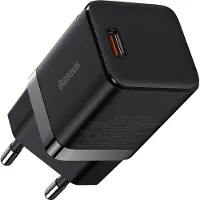 Baseus GaN3 Fast Charger 1C 30W EU Black