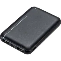Vivanco ViVancoFast Charge Power Bank 5.000mAh, 10.5W, 5000 mAh, Lithium-Ion (Li-Ion), 3,7 V, 10,5 W, Schwarz