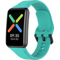Cover-Discount OPPO Watch Free - Silikon Ersatzarmband türkis