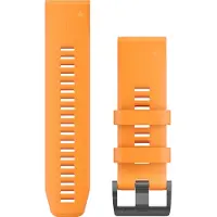 Garmin QuickFit 26, Band, Smartwatch, Orange, , fnix 3 HR fnix 3 Sapphire D2 Bravo D2 Charlie D2 Delta PX Descent Mk1 fnix 3 fnix 5X..., Silikon