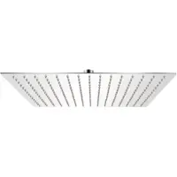 vidaXL Regenbrause Edelstahl 40x40 cm Quadratisch