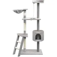 vidaXL Katzen-Kratzbaum 150 cm Grau
