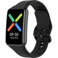Cover-Discount OPPO Watch Free - Silikon Ersatzarmband schwarz