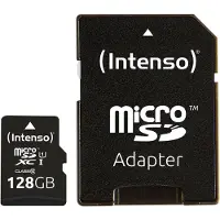 Intenso 128 GB microSDXC Speicherkarte UHS-I Premium inkl. SD-Adapter