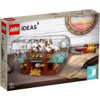 LEGO Ideas Schiff in der Flasche - 21313, Bausatz, 12 Jahr(e), 962 Stück(e), 942 g