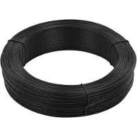 vidaXL Zaun-Bindedraht 250 m 1,4/2 mm Stahl Anthrazit