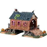 Lemax Gruselige überdachte Brücke Halloween Haus (mix)