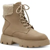 Tamaris Damen Stiefeletten 1-26285-41 310 Farbe: Beige Größe: 37