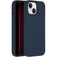 Accezz Apple iPhone 15 Hülle - Silikon - - Backcover/Soft Case - Dunkelblau