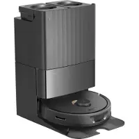 Roborock Qrevo Saugroboter mit Wischfunktion Absaugstation 5500 Pa Saugkraft, 3D-Kartierung, Doppeldrehmopps automatische Wasser-Befüllung, Entleerung