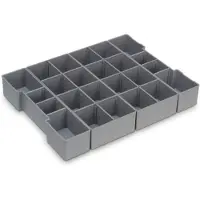 Bosch L-BOXX 6000010098, Einsatz-Set, Grau, Kunststoff, L-BOXX 102