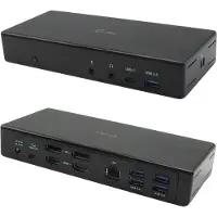 ITEC i-tec USB-C Quattro Display Docking Station with Power Delivery 85 W, Kabelgebunden, USB 3.2 Gen 1 (3.1 Gen 1) Type-C, 85 W, 3,5 mm, 10,100,1000 Mbit/s, Schwarz