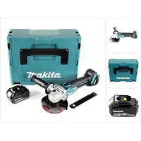 Makita DGA 504 F1J Akku Winkelschleifer 18V 125mm Brushless + 1x Akku 3,0Ah + Makpac - ohne Ladegerät