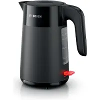 Bosch TWK2M163, 1,7 l, 2400 W, Schwarz, Kunststoff, Wasserstandsanzeige, Überhitzungsschutz
