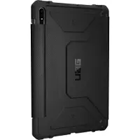 Uag Metropolis Klapphülle für das Samsung Galaxy Tab S8 / S7 - Schwarz