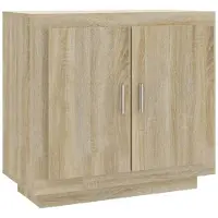 vidaXL Sideboard Sonoma-Eiche 80x40x75 cm Holzwerkstoff