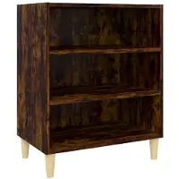 vidaXL Sideboard Räuchereiche 57x35x70 cm Holzwerkstoff