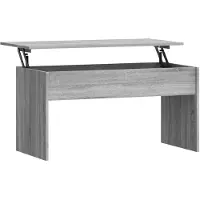 vidaXL Couchtisch Grau Sonoma 102x50,5x52,5 cm Holzwerkstoff