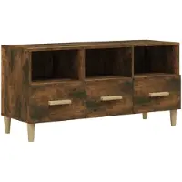 vidaXL TV-Schrank Räuchereiche 102x36x50 cm Holzwerkstoff