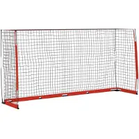 vidaXL Fußballtor 366,5x91x183 cm Stahl