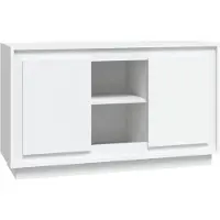 vidaXL Sideboard Weiß 102x35x60 cm Holzwerkstoff