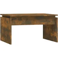 vidaXL Couchtisch Räuchereiche 68x50x38 cm Holzwerkstoff