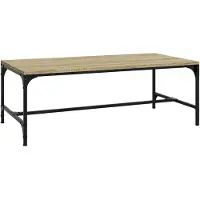 vidaXL Couchtisch Sonoma-Eiche 100x50x35 cm Holzwerkstoff