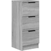 vidaXL Sideboard Grau Sonoma 30x30x70 cm Holzwerkstoff