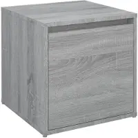 vidaXL Schubladenbox Grau Sonoma 40,5x40x40 cm Holzwerkstoff
