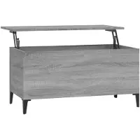 vidaXL Couchtisch Grau Sonoma 90x44,5x45 cm Holzwerkstoff