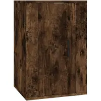 vidaXL TV-Wandschrank Räuchereiche 40x34,5x60 cm