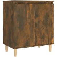 vidaXL Sideboard Räuchereiche 60x35x70 cm Holzwerkstoff