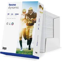 Tecno Kopierpapier tecno dynamic, DIN A4, 80 g/m², hochweiß, 2500 Blatt