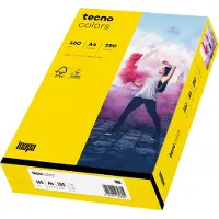 Inapa Colors: 160 g/m², A4, 250 Blatt, intensivgelb