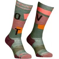 Ortovox Freeride Long Socks Cozy - Merinosocken - Damen Wild Herbs 42 - 44