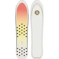 Burton - Freeride Snowboard - Backseat Driver 2025 - Größe 140 cm - Orange