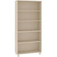 vidaXL Highboard HAMAR Massivholz Kiefer Honigbraun