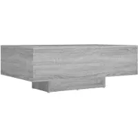 vidaXL Couchtisch Grau Sonoma 85x55x31 cm Holzwerkstoff