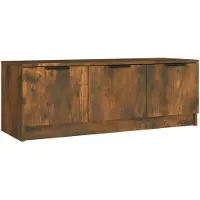 vidaXL TV-Schrank Räuchereiche 102x35x36,5 cm Holzwerkstoff