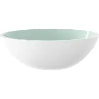 vidaXL Waschbecken Glas 50x37x14 cm Weiß