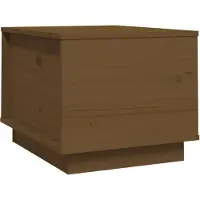 vidaXL Couchtisch Honigbraun 40x50x35 cm Massivholz Kiefer