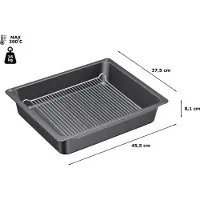 Bosch Z12CN10A0 Profipfanne für Backofen, mit Rost