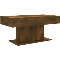 vidaXL Couchtisch Räuchereiche 96x50x45 cm Holzwerkstoff