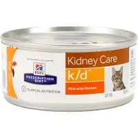 Hill's Pet Nutrition K/D Kidney Care Nassfutter für Katzen mit Huhn (Dose)