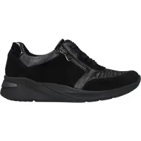 Waldlaufer 715H02 400 001 Damen Sneaker Dilara Schwarz, Schwarz, Gr. 5
