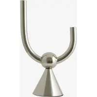 Nordal Korfu Kerzenhalter Chrom
